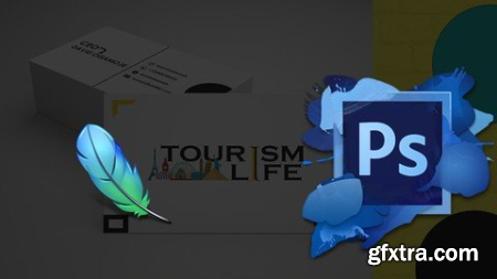 [Simple Easy Fast] Business Card Design In Adobe Photoshop