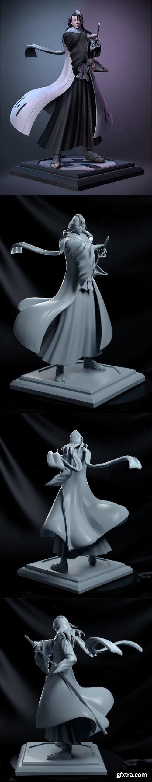 Kuchiki Byakuya – 3D Print Model