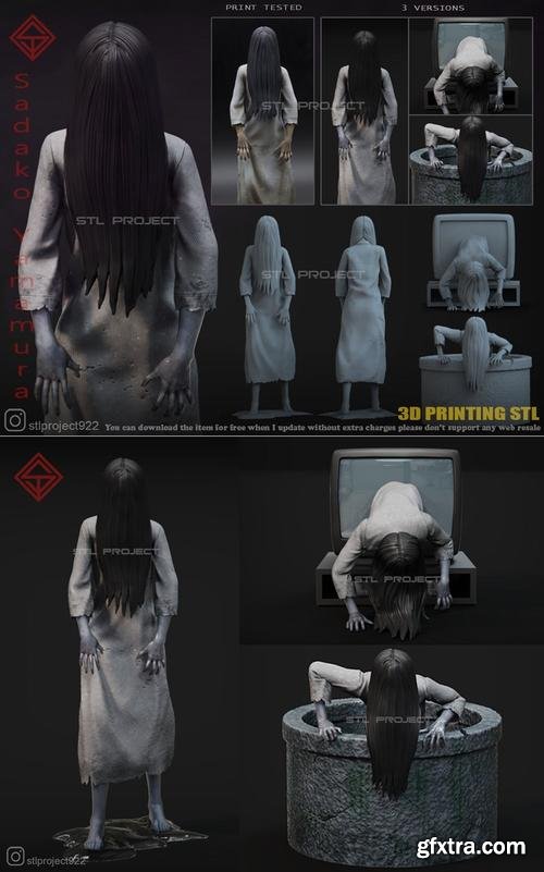 Sadako – 3D Print Model
