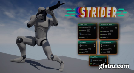 Unreal Engine Marketplace - Strider - Animation Warping v1.10 (5.0)