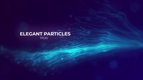 MotionArray - Elegant Particle Titles - 1120835