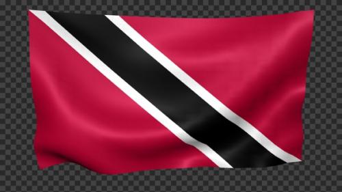 Videohive - Trinidad And Tobago Flag Waving Looped - 43099243