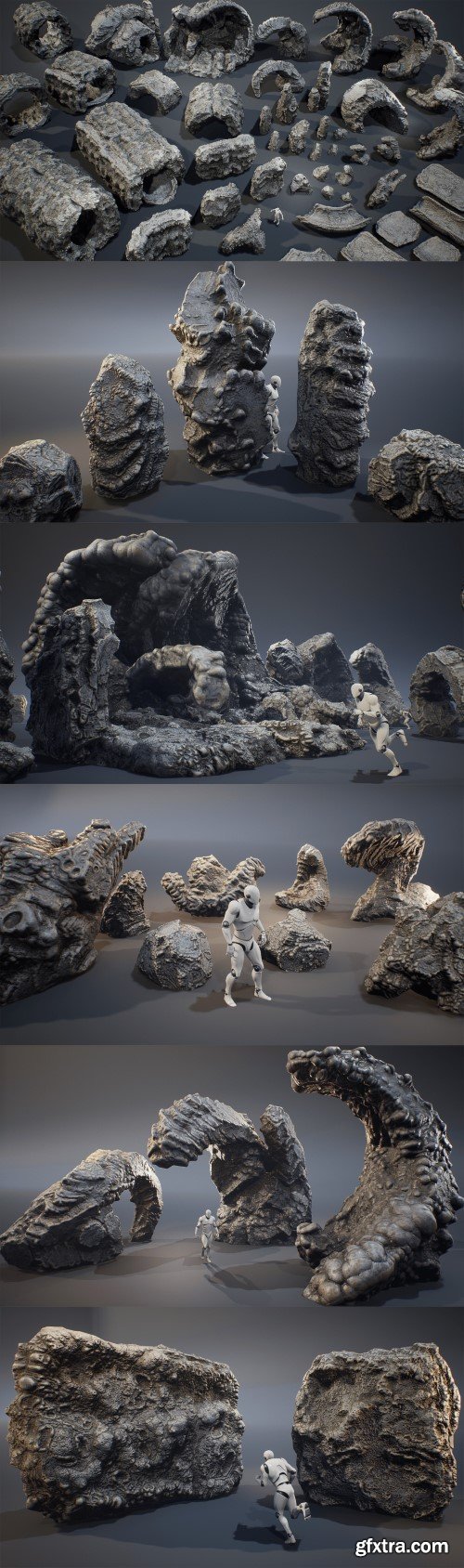 Unreal Engine - Ancient Cavern Set I
