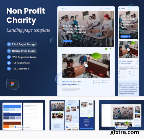 Charities - Non Profit Charity Website RGZLJFF