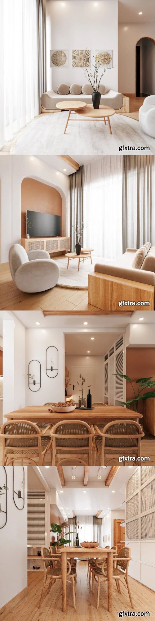 Interior Apartment by Luu Dao Tu