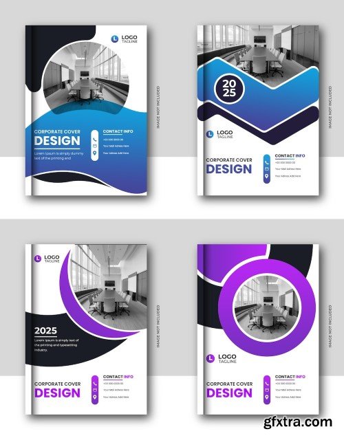 4 PSD Corporate company annual report, business brochure and book cover design