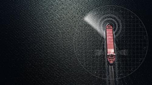 Videohive - Cargo ship with radar and antenna signal-aerial - 31980760