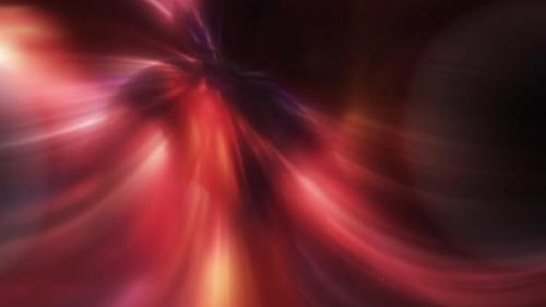 Videohive - a blurry image of a red and orange swirl and white strands in center - 43100518