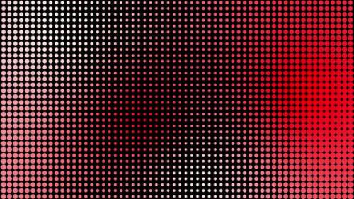 Videohive - Abstract Halftone motion background | Moving Dots | HD - 43107245