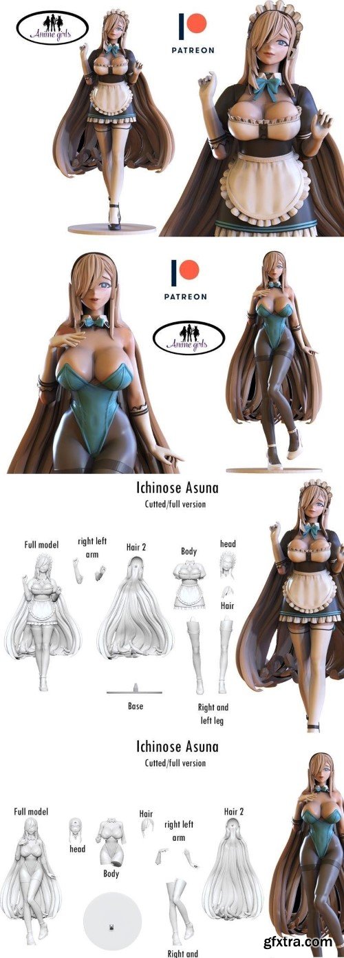 Ichinose Asuna Sexy – 3D Print Model
