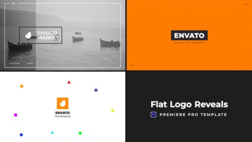 Videohive - Flat Logo Reveals | Premiere Pro - 43162885