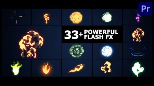 Videohive - Powerful Flash FX Pack | Premiere Pro MOGRT - 43172823