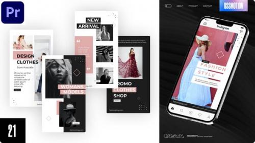 Videohive - Fashion Instagram Stories For Premiere Pro - 43215917