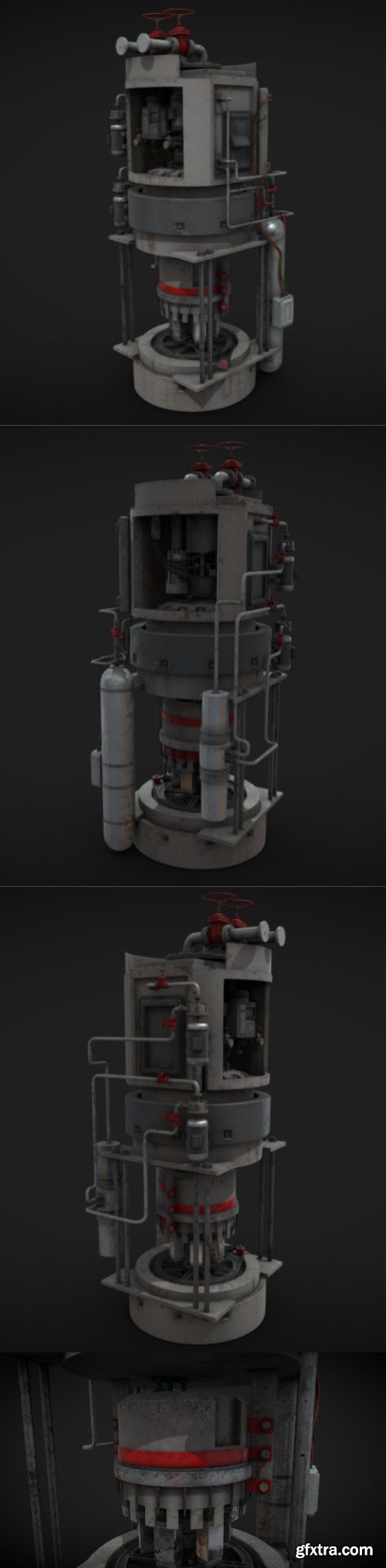 Machinery device 3D model