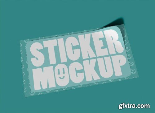 Sticker mockup