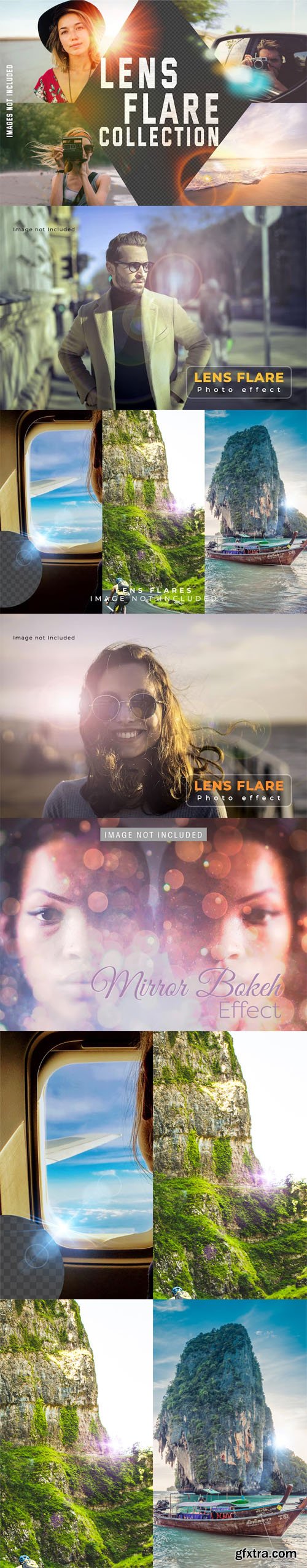 Lens Flare Photo Effects - Premium Collection for Photoshop