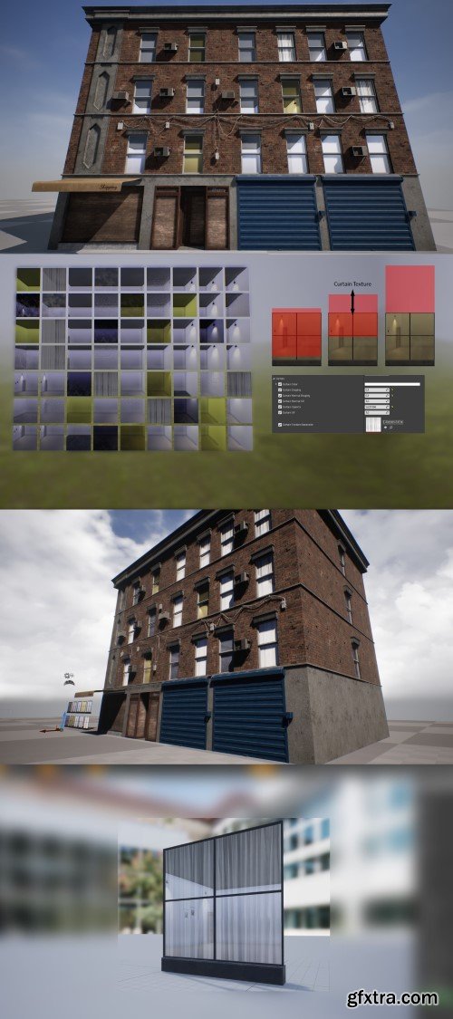 Unreal Engine - Advanced Interior Cubemap Materials (4.23 - 4.27)