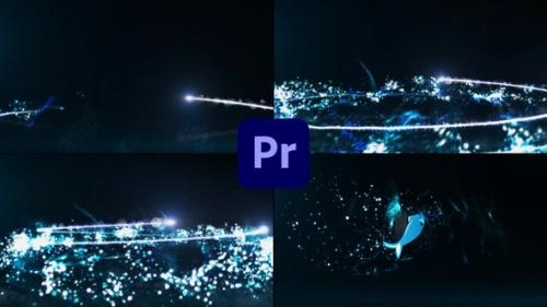 Videohive - Particles Glow Lines Logo - 43190671