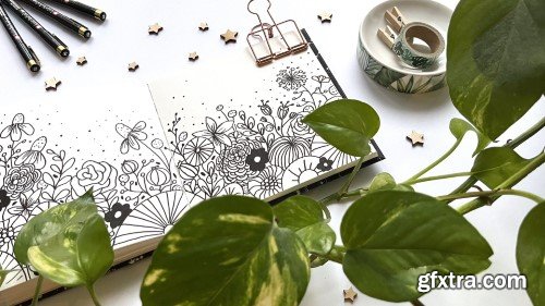 Botanical Bliss: 6 Fun Ways to Fill Your Sketchbook with Floral Doodles