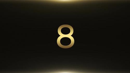 Videohive - Gold Countdown - 43220559