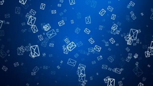 Videohive - Email Icon Background Loop - 43252833