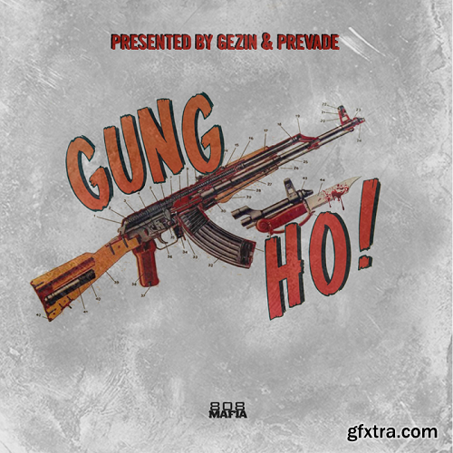 Gezin of 808 Mafia Prevade Gung Ho (Sample Pack)