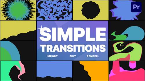 Videohive - Simple Transitions | Premiere Pro - 43241882