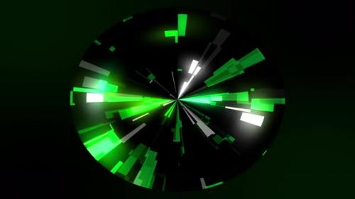 Videohive - Abstract Seamless Loop Neon Background. geometric Swirling Glowing Spiral animation - 43247327