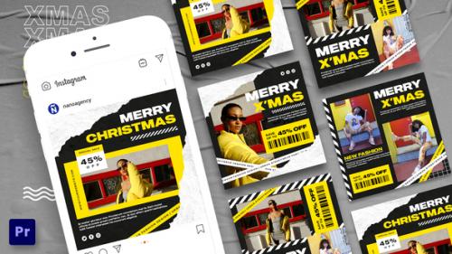 Videohive - Christmas Sale Instagram Stories For Premiere Pro - 42271450