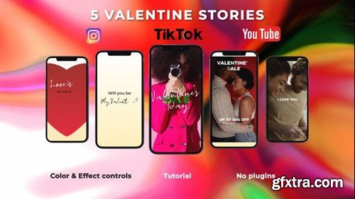 Videohive Valentine Stories 43301336