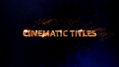 Videohive - Cinematic Titles - 43342827