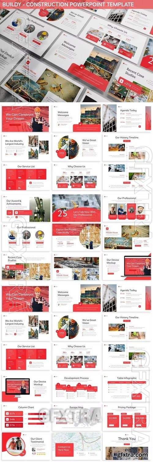 Buildy - Construction Powerpoint Template ABHXFXN