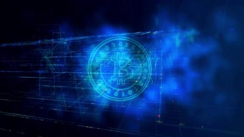 Videohive - Bitcoin Crypto Currency Concept. - 43307519