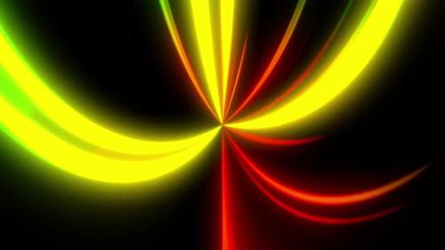 Videohive - Abstract neon background. Abstract Sparks tunnel loop Overly animation - 43318946