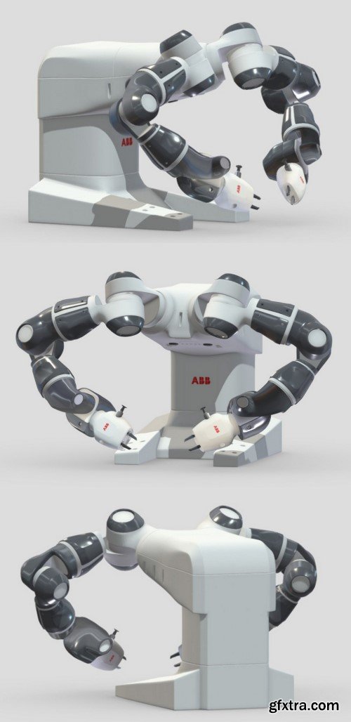 ABB Yumi Industrial Robot 3D Model