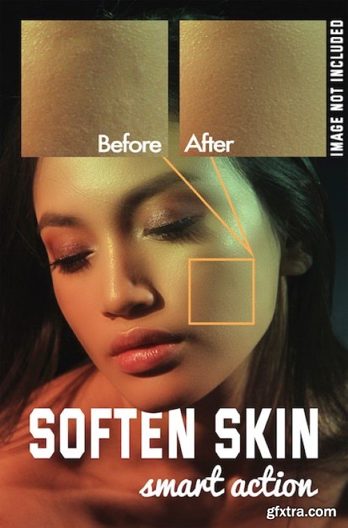 Soften skin photo effect