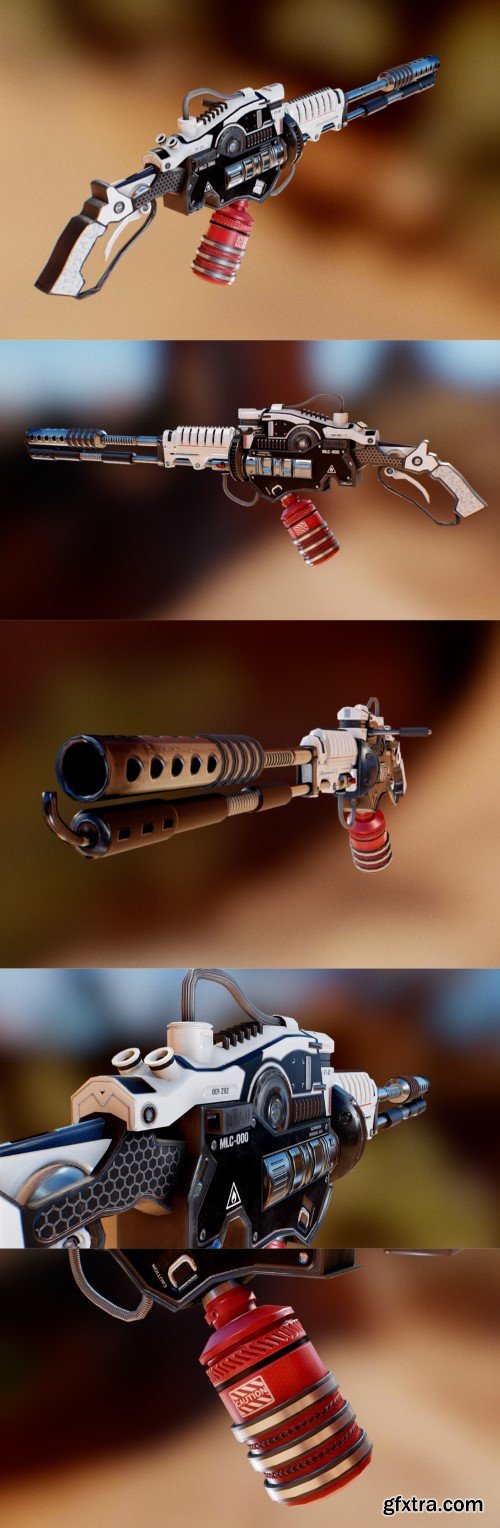 Flamethrower 3D MODEL