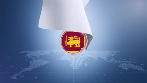 Videohive - Cloth Sri Lanka Flag Reveal - 43334427