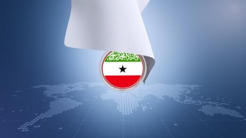 Videohive - Cloth Somaliland Flag Reveal - 43334429