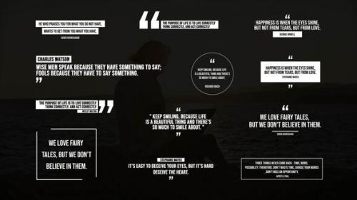 Videohive - Quotes Titles | Final Cut Pro - 43420231