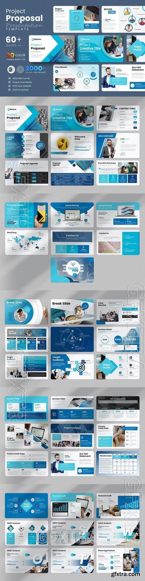 Project Proposal PowerPoint Presentation Template S5VWMNG