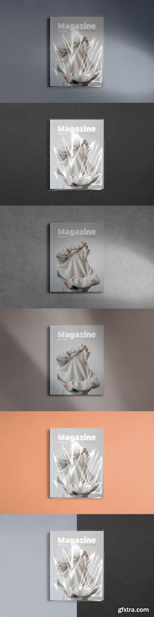 Magazine Mockup US Paper Size