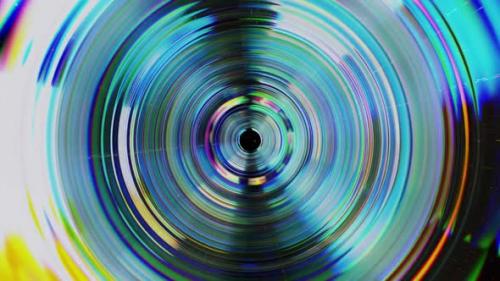Videohive - Moving Glass Circles Looped VJ Animation - 43379810