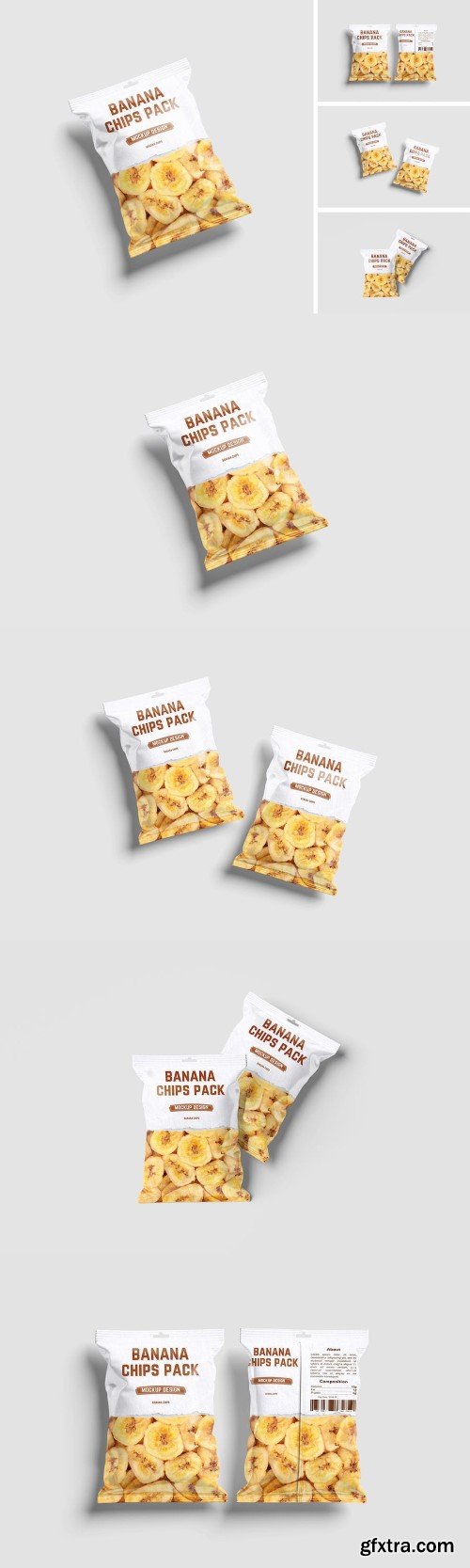Snack Packaging mockup