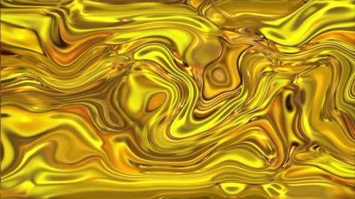 Videohive - Acrylic Gold Liquid background - 43411874