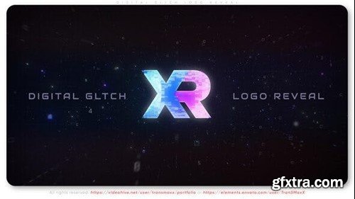 Videohive Glitch Logo Reveal 43185762