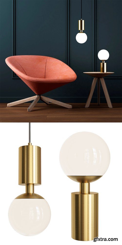 Pendant and table lamp Pawn