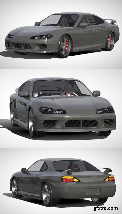Nissan Silvia S15 3D Model