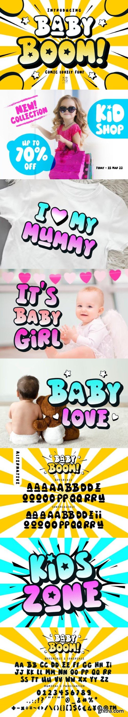 Baby Boom Font