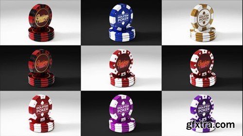 Videohive Casino Coins Loopable Logo Reveals 43428666